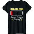 thumbnail image 1 of School Social Worker Summer Recharge Required T-Shirt, 1 of 4