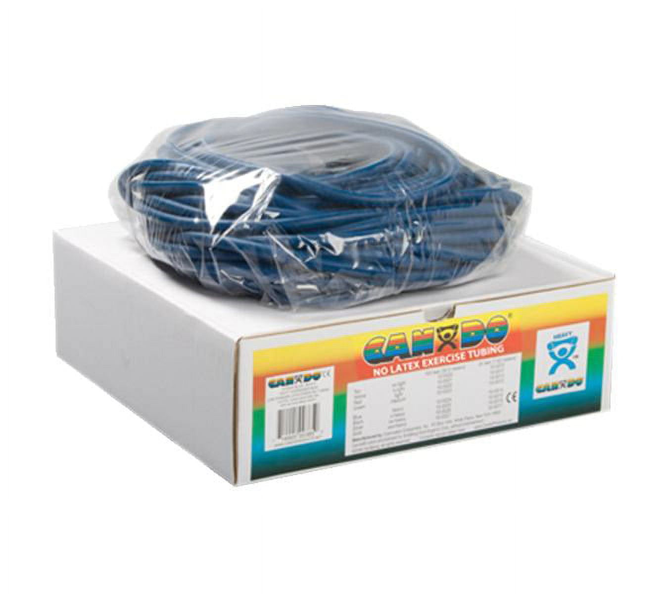 School Specialty 020940 No-Latex Heavy Resistance Band, Blue 100 Ft. Yards