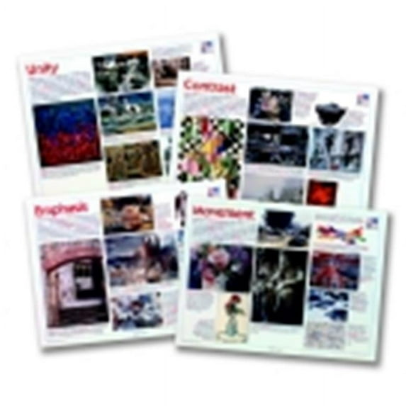 School Specialty 18 x 24 in. Principles Of Design Posters, Grades 3-8, Set - 8