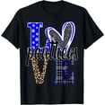 thumbnail image 1 of School Spirit Panthers Panther Pride Baseball Mom for Women T-Shirt, 1 of 4
