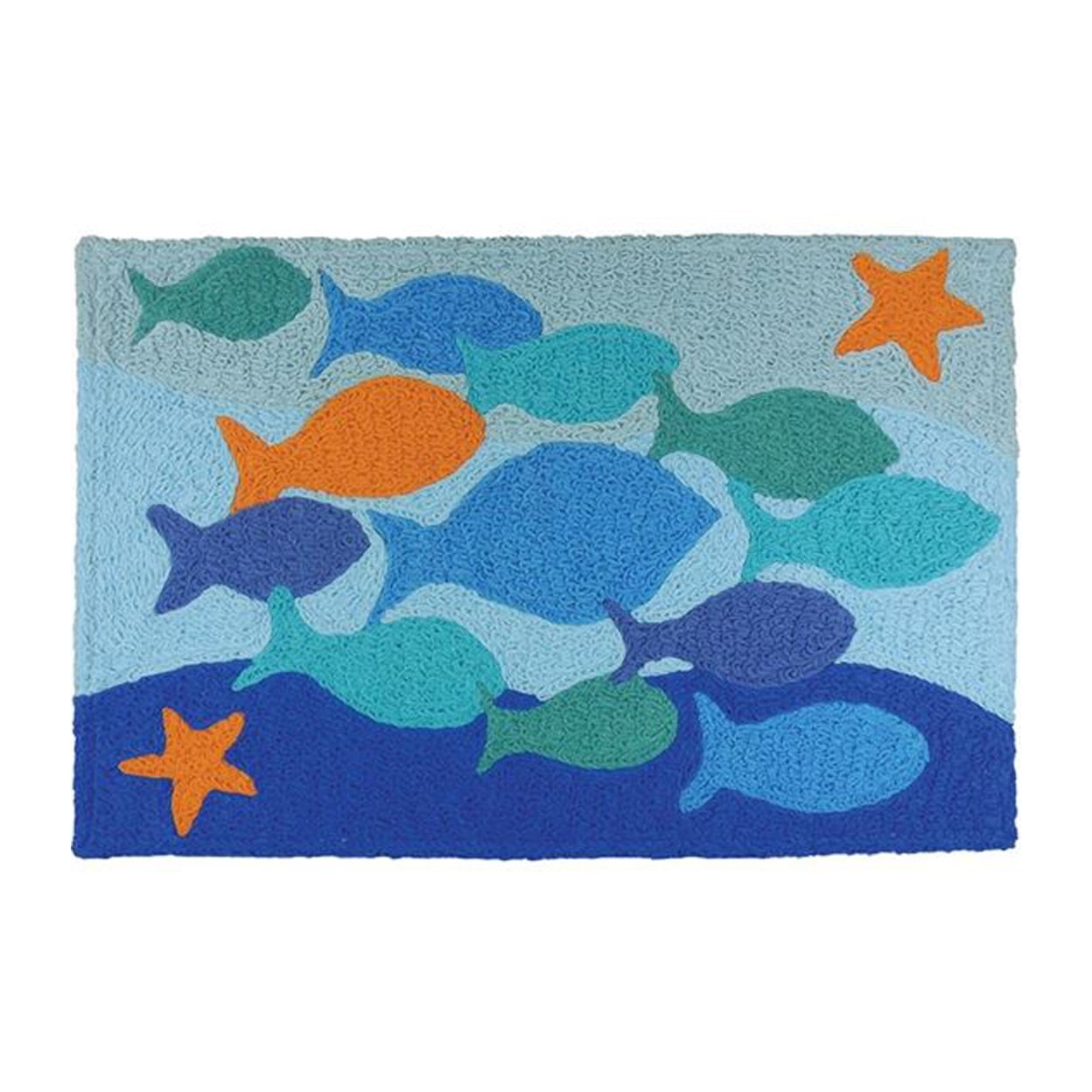 School Standout Jellybean Accent Washable Rug 20" x 30" JBBES001
