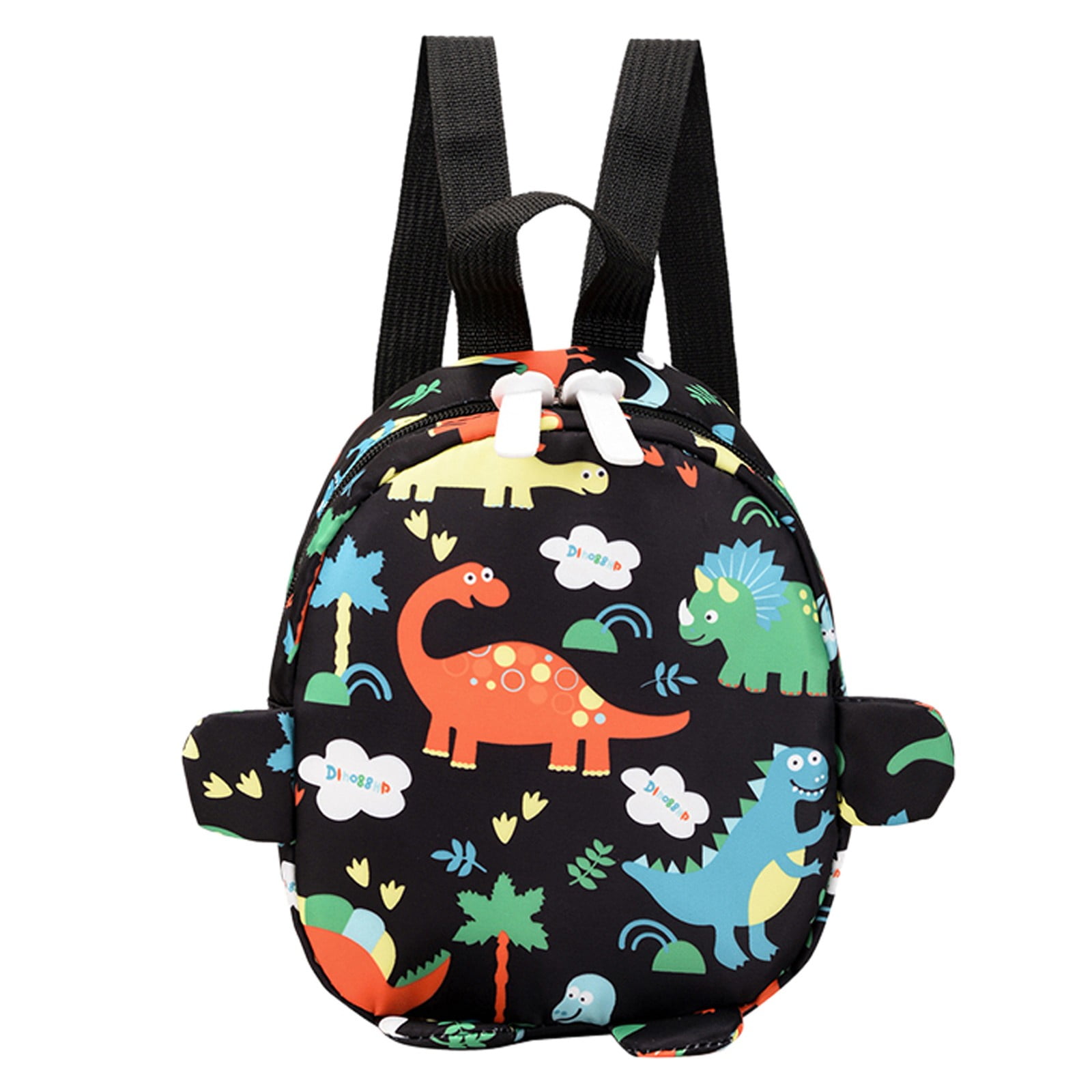 School Starts Season Cute Fashion Dinosaur Print Child Student Zipper