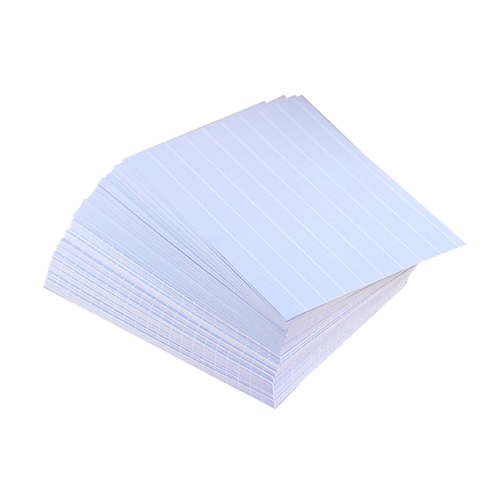 School Suppliea Writing Index Card Lined Cards Office Chart Paper for