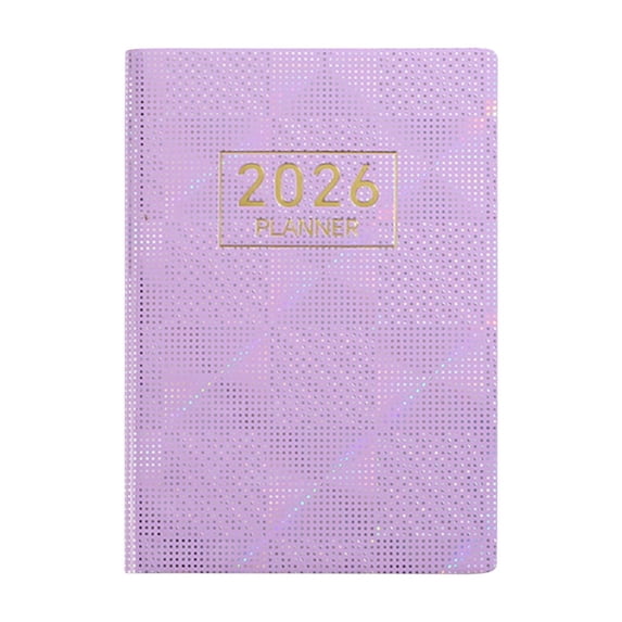 School Supplies,A7 Planner Notebook Portable Small Journal Colorful Faux Leather Schedule Book for School Office Travel Planning Notes and Daily Writing