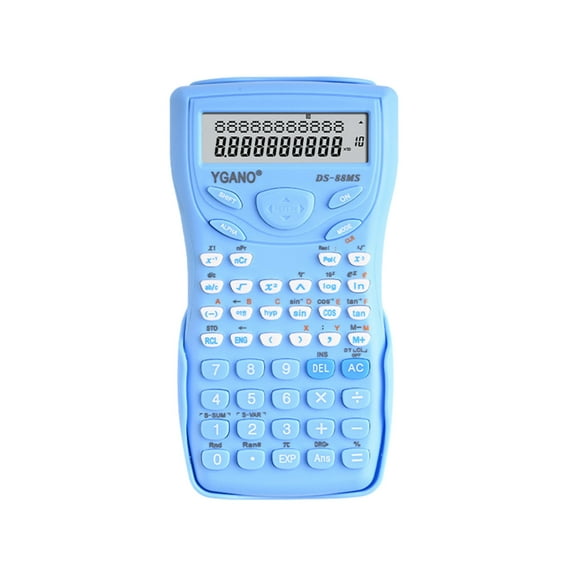 School Supplies Color Calculator, Student Function Multifunctional Exam Scientific Computer, Line Display, Up And Down Calculation Up to 65% Off
