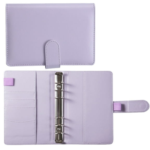 School Supplies Elementary Students A6 Leather Notebook Binder Can Supplement Loose-Leaf Notes Change Storage Book