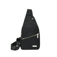thumbnail image 1 of School Supplies,Embroidered Backpack Large Capacity Travel Backpack with Headphone Port Fashion School Bag for Students Daily Commute Travel and Outdoor, 1 of 8