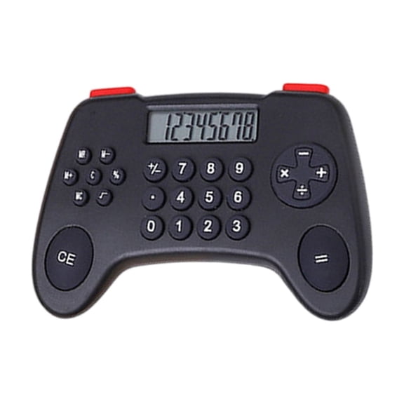 School Supplies,Game Controller Calculator 8 Digit Desktop Calculator Novelty Arithmetic Calculator for Students School Office Study