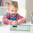 thumbnail image 1 of School Supplies Savings Calculator for Kids Simple Ruler Calculator Mini Electronic Calculator Green, 1 of 6