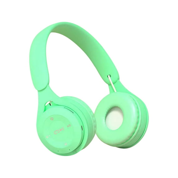 School Supplies Skegnu New Headworn Bluetooth Earphones Macaron Folding Bluetooth Earphones For Student Home, Christmas Gift for Kids