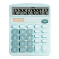 thumbnail image 1 of School Supplies under $5 Calculator 12 Digit Desktop Basic Calculato -Power With Large LCD Display Gifts Clearance, 1 of 7