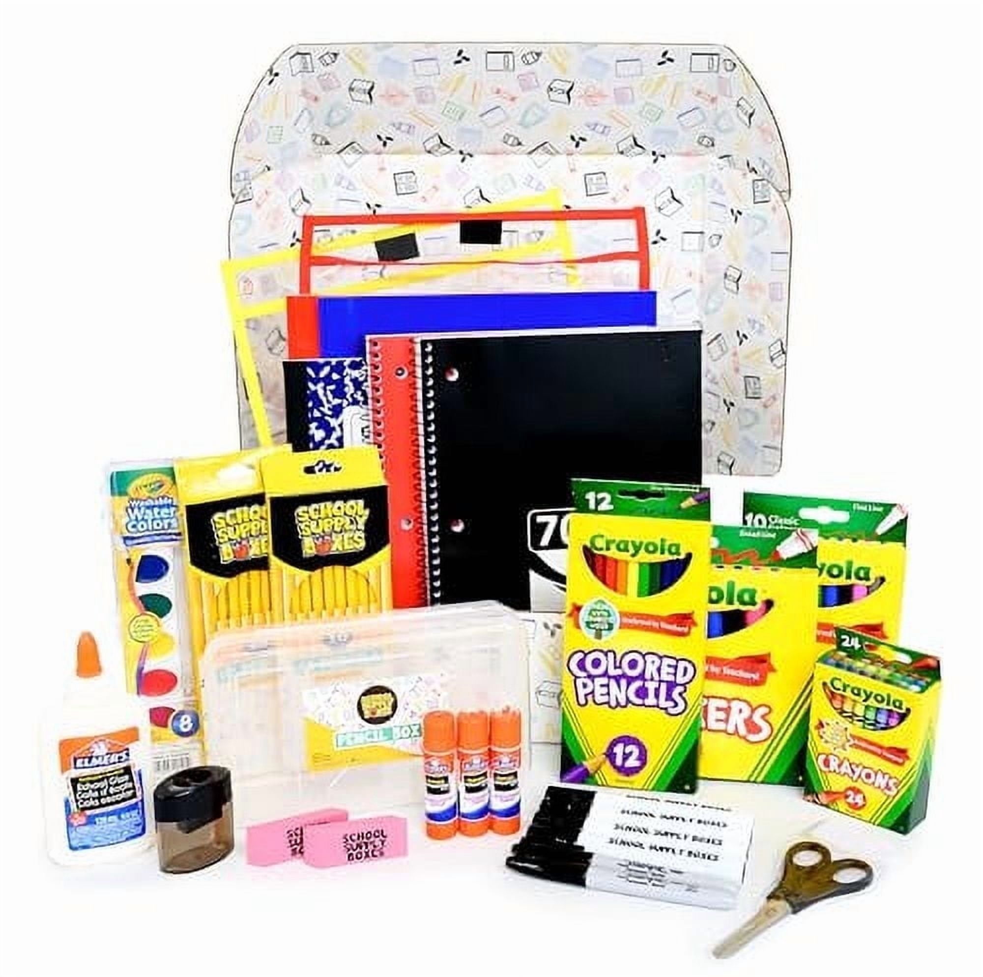 School Supply Box Bundles | Artistic Essentials Back to School Kit | Art Supplies for All Ages (1 Box)