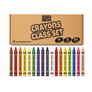 School Supply Boxes | (256 ct.) Crayons Classroom Supply Pack | 16 Colors & 16 Crayons per Color | Supplies for Teachers, Students & Classrooms