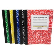 School Supply Boxes - 5 College Ruled Composition Books - 100 Sheet Composition Books