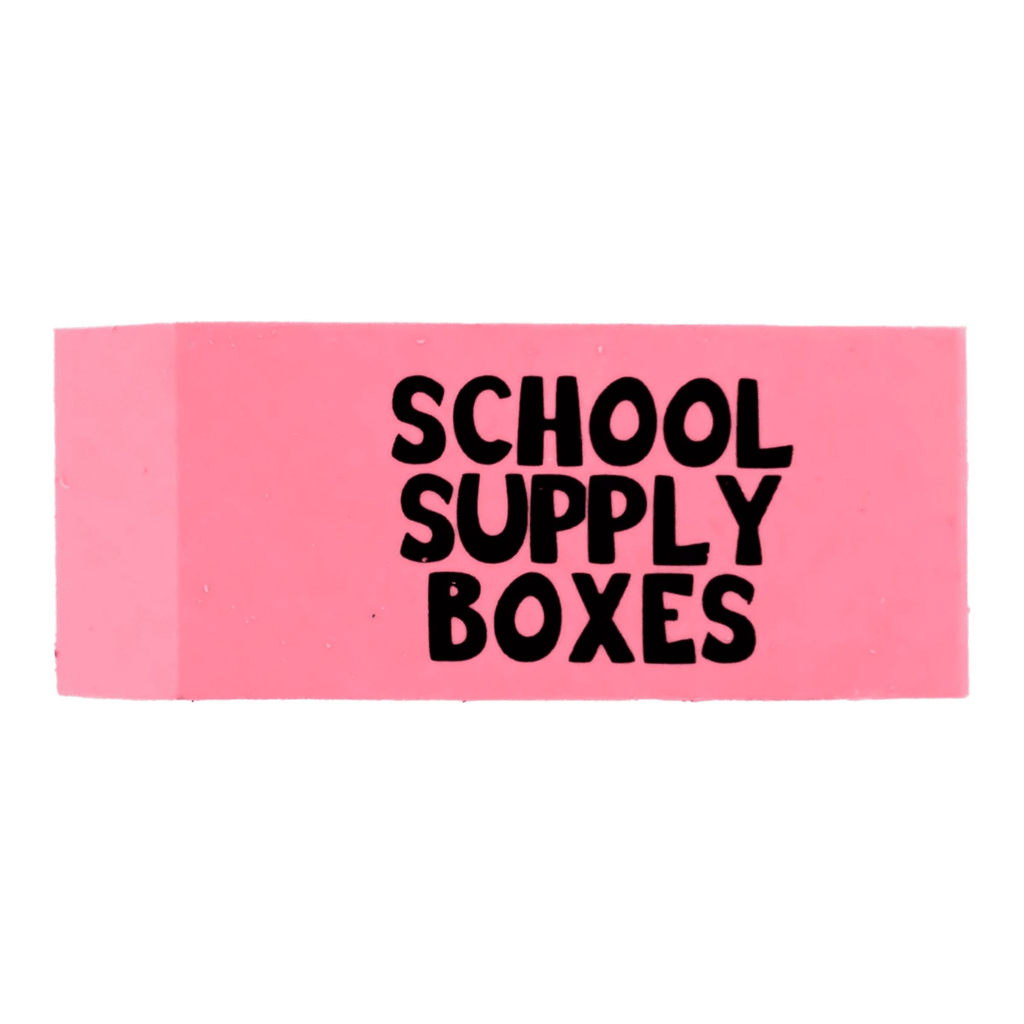 School Supply Boxes | Pink Wedge Erasers | 240 Pack | Smudge-Free and Durable
