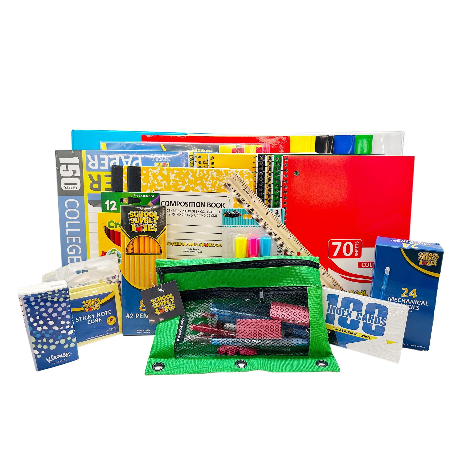 School Supply Boxes Ultimate High School & College Back to School Bundle