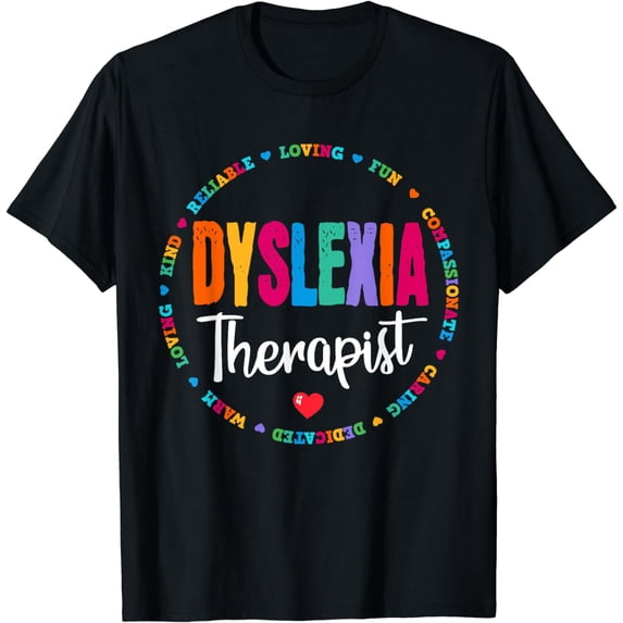 School Support Team Dyslexia Teacher Squad Reading Therapist T-Shirt