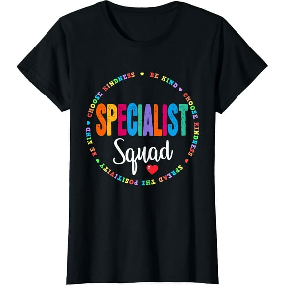 School Support Team Specialist Teacher Squad Reading Teacher T-Shirt