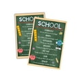 thumbnail image 1 of School Teacher Survival Kit Cards 30pk 4x6 Back To School High Elementary List Tag Labels Emergency Welcome Printables for Parents Students, 1 of 4