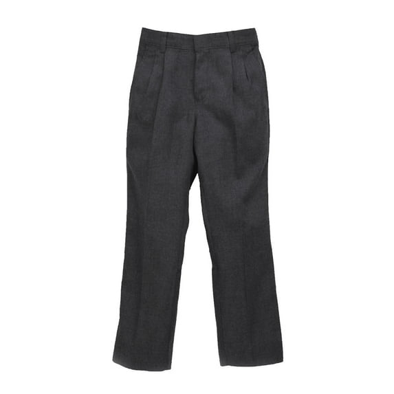 School Uniform Boys Flat Front Flannel Dress Pants