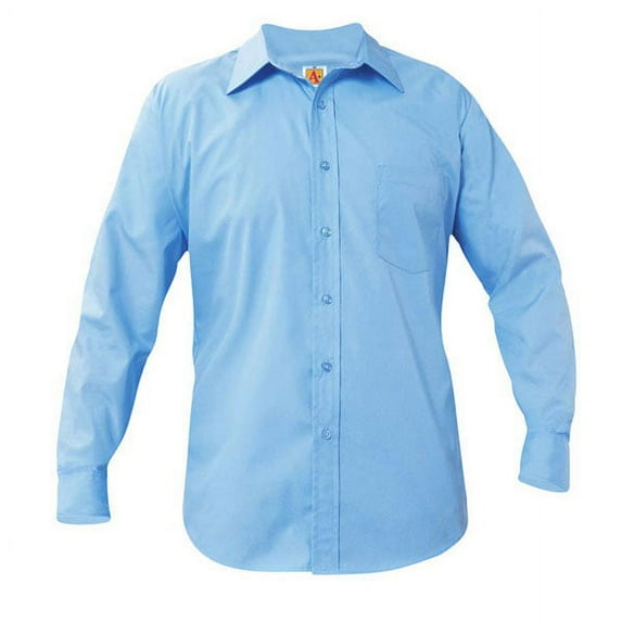 School Uniform Boys' Long Sleeve Broadcloth Shirt