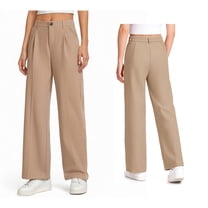 School Uniform Pants for Girls Skinny Pants Stretch Pants with Pockets Straight Pants Khaki Pants Back To School Outfits for Girls Kids Girls Pants Size 5-6 Years