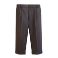 thumbnail image 1 of School Uniform Pants for Casual Elastic Waist Chino Pants Twill Boys Formal Dress Pants Straight Fit Trousers with Pockets for School & Casual Wear, 1 of 3