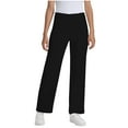 thumbnail image 1 of School Uniform Pants for Boys Girls Mid Waisted Stretch Kids Dress Pants Summer Straight Leg Trousers 7-16Y, 1 of 7