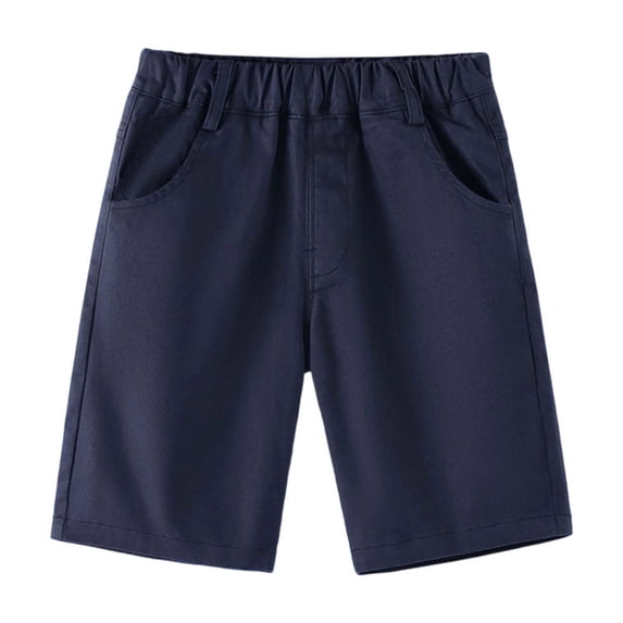 School Uniform Shorts Girls 4T, Boys Stretch Pull On Chino Shorts Kids School Uniform Youth Shorts Back To School