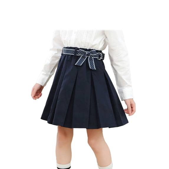 School Uniform Skirts for Girls Pleated Skirt for Girls Navy Girl School Uniform Girls School Clothes 9-10 Years