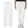 thumbnail image 1 of School Uniforms for Boys Pull On Chino Pants with Pockets Straight Pants Boys White Uniform Pants Back To School Outfits for Boys Kids Boys Pants Size 5-6 Years, 1 of 5
