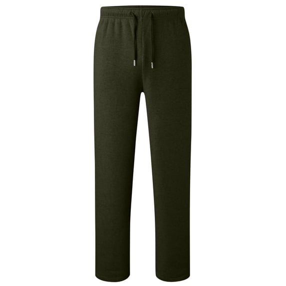 School Uniforms for Boys Pull on Chino Pants with Pockets Straight Pants Dark Green School Pants for Boys Back to School Clothes Teen Boys Pants Size 15-16 Years