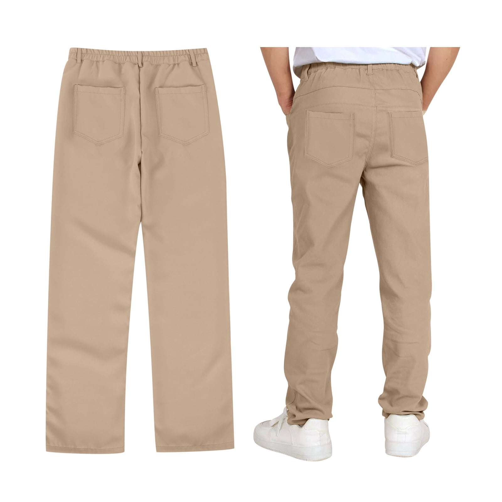 Boys Khaki Performance Pants