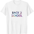 thumbnail image 1 of School Vibes Activated Back to School Gifts Women's Fashion Tee with Standout Graphic Print - Graphic Tees for Women, 1 of 3