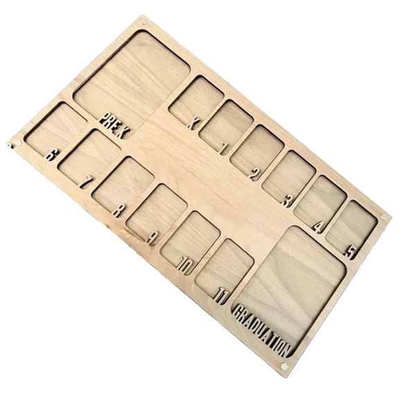 School Years Photo Picture Frame Pre-K to 12 Personalizing Wooden Graduation Keepsakes for Kids Students Graduation Gift