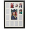 thumbnail image 1 of WOOD SIDE ORBIS School Years Picture Collage Frame with Double White Mat, Displays 5x7 & Twelve 2.5x3.5 Photos, 1 of 8