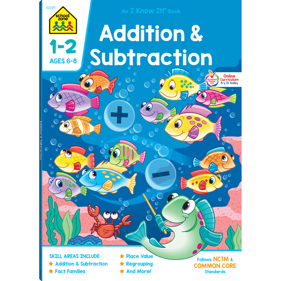 School Zone Publishing School Zone Workbook, 1 ea