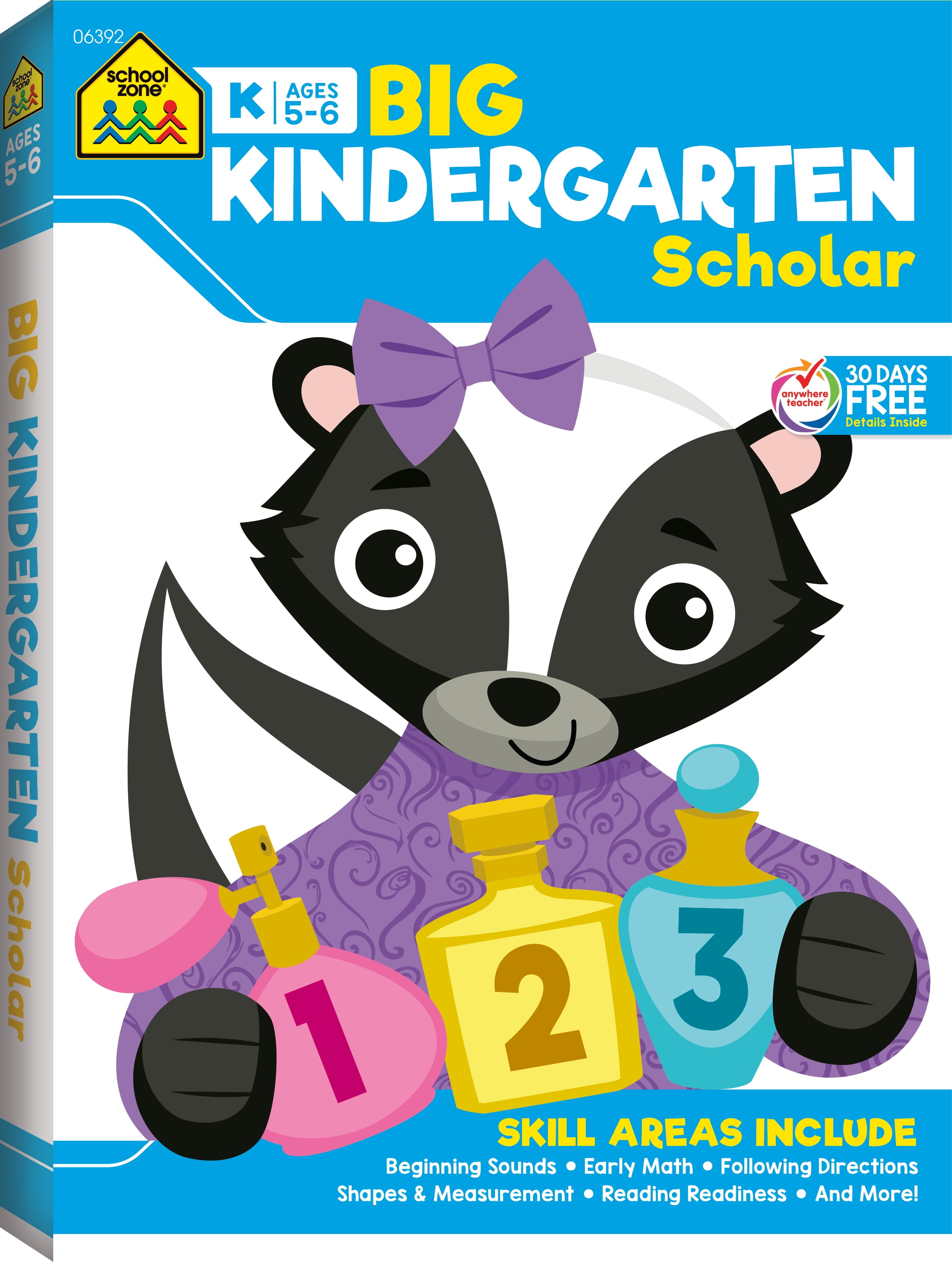 School Zone Big Kindergarten Scholar Workbook (Walmart Exclusive) - Walmart.com School Zone Big Kindergarten Scholar Workbook (Walmart Exclusive) - Walmart.com
