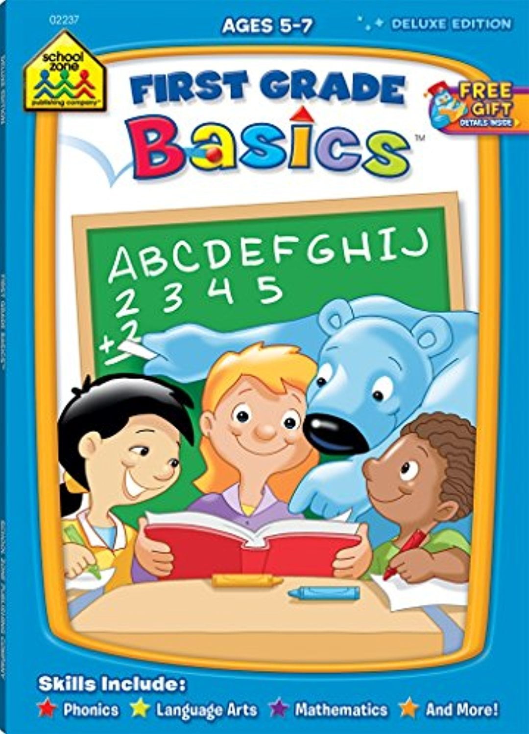 School Zone First Grade Basics Workbook