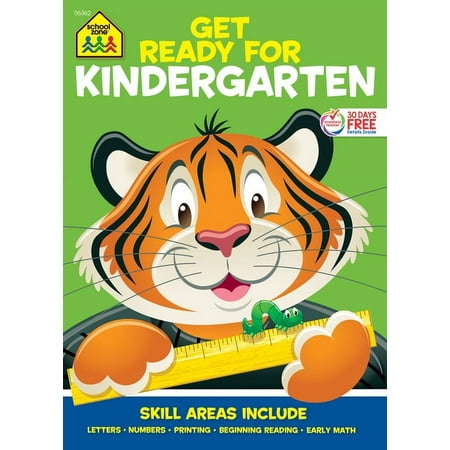 School Zone Get Ready for Kindergarten Workbook