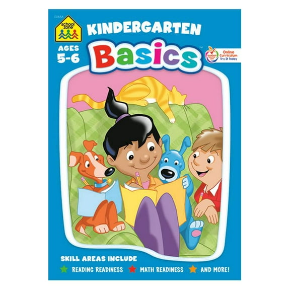 School Zone Kindergarten Basics 96-Page Workbook