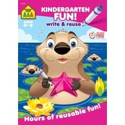 School Zone Kindergarten Fun! Write & Reuse Workbook