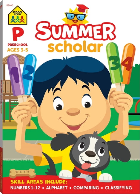 School Zone Preschool Summer Scholar Workbook