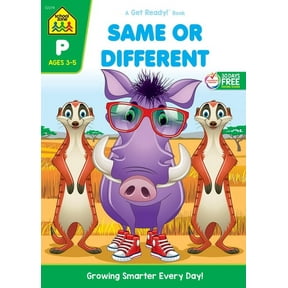 School Zone Same or Different Workbook