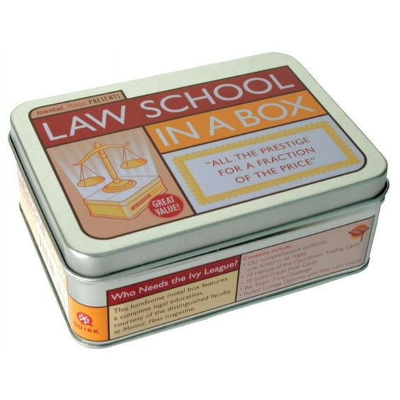 School in a Box: Law School in a Box : All the Prestige for a Fraction of the Price (Series #1) (Cards)