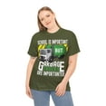 thumbnail image 1 of School is Important But Garbage Trucks are Importanter Unisex T-Shirt, 1 of 5