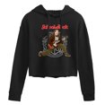 thumbnail image 1 of School of Rock - Dewey Finn Playing the Guitar - Juniors Cropped Pullover Hoodie, 1 of 4