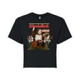 thumbnail image 1 of School of Rock - Movie Cover - Come On Feel the Noise - Juniors Cropped Cotton Blend T-Shirt, 1 of 5