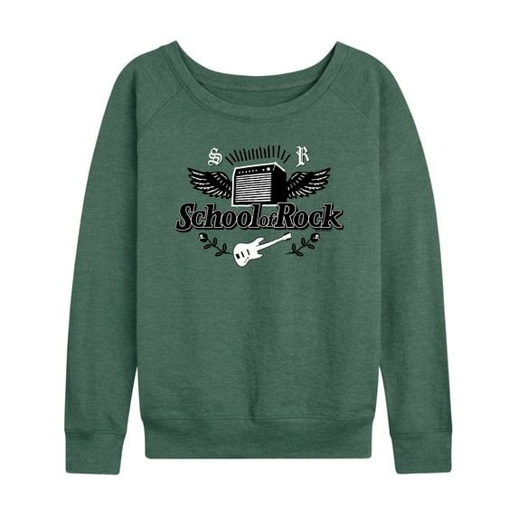 School of Rock - Original Logo - Women's Lightweight French Terry Long Sleeve Shirt