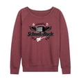 thumbnail image 1 of School of Rock - Original Logo - Women's Lightweight French Terry Long Sleeve Shirt, 1 of 5